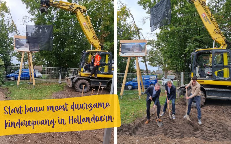 Columbus Junior bouwt in Hellendoorn het meest duurzame kinderdagverblijf van Nederland